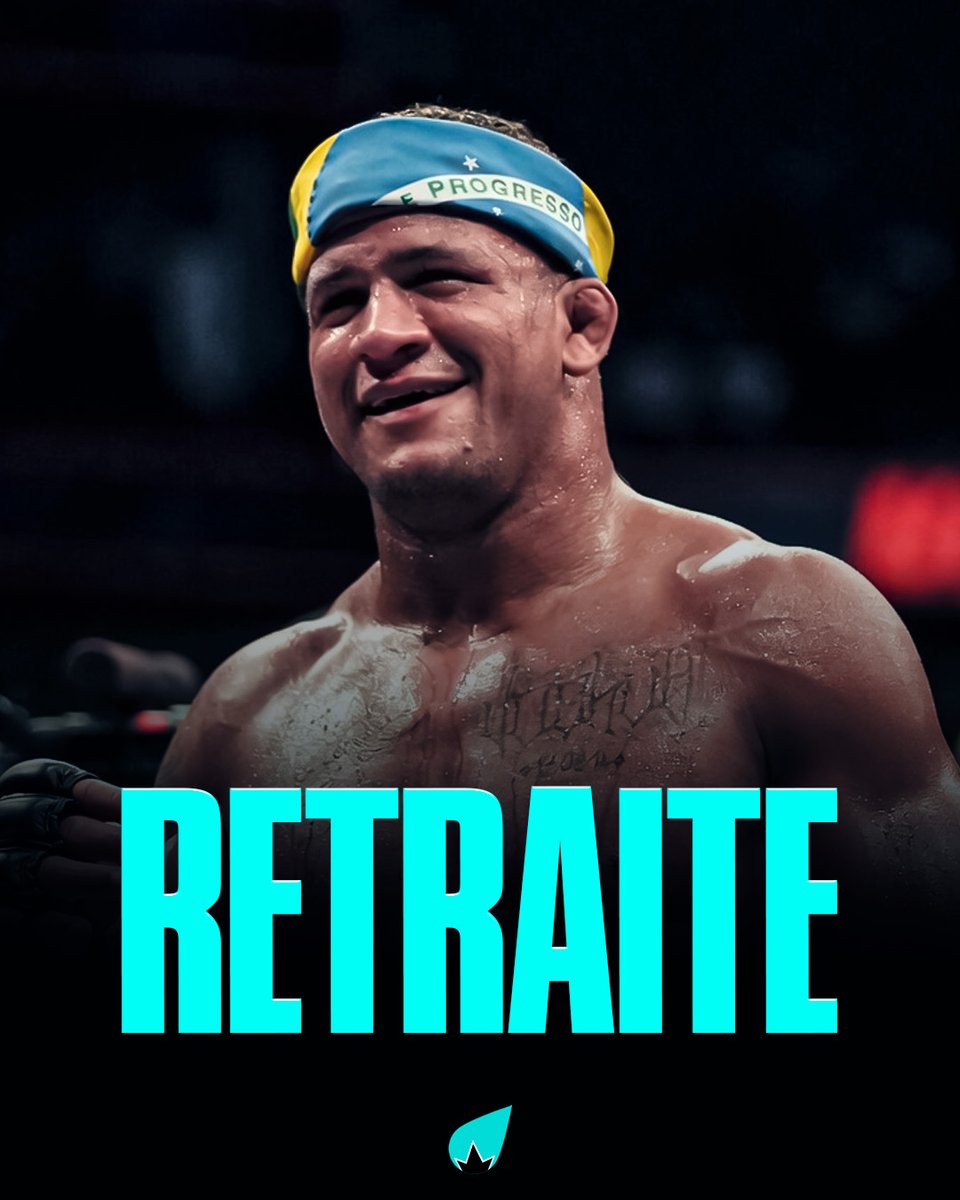 🚨 À la suite de sa défaite, Gilbert Burns prend officiellement sa retraite !

#UFCWinnipeg
