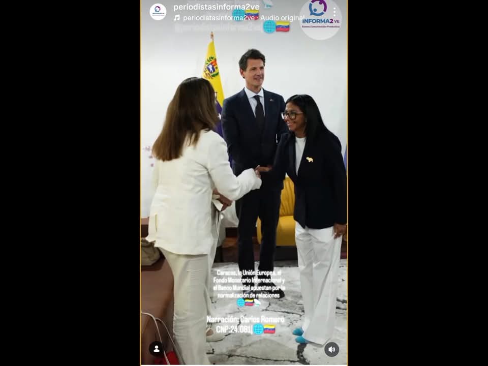 rccarlosj's tweet image. #Gobernanza #Gestion Caracas, la Unión Europea, el Fondo Monetario Internacional y el Banco Mundial apuestan por la normalización de relaciones acortar.link/20J61c 
@informa2ve @rccarlosj @jose_ricardo19 @joserioslugo
 #Venezuela