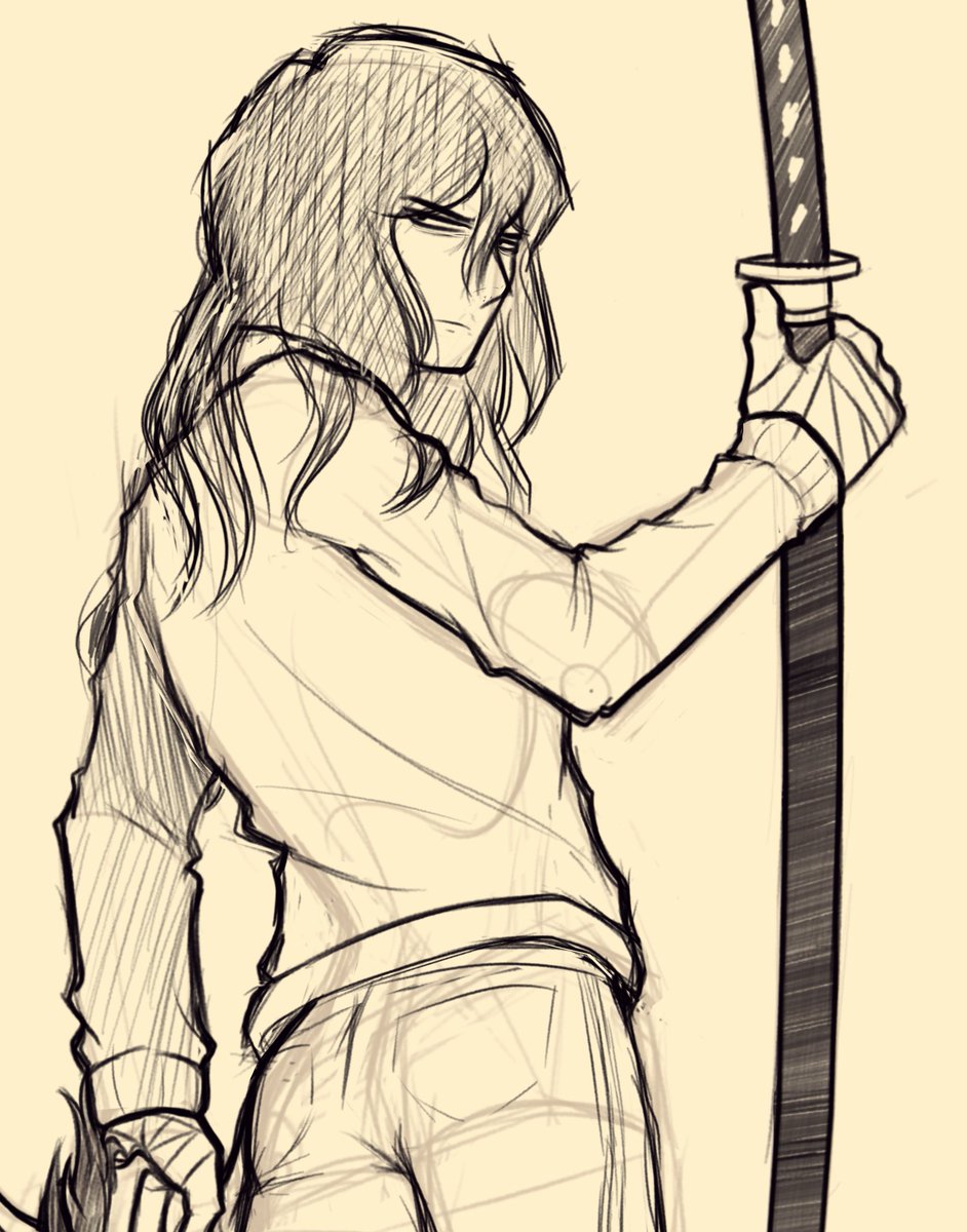 WiP de la Corey del Hotline Miami y asi pijes