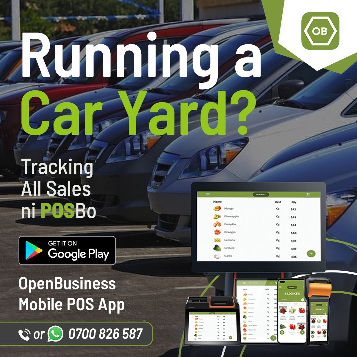 OpenBusiness Mobile POS app tweet media