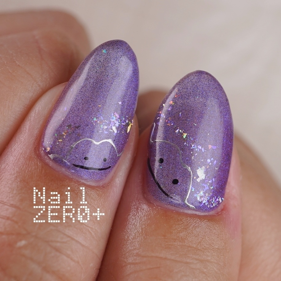 nailzero_plus's tweet image. メタメタもんもんめたもんもん
#メタモン #ポケモン #3D #ぷっくりキラキラ 
こちらのデザインは2時間メニューです。
使用メーカー
ジェル：sofirah（@sofirahgel_official）

☆ ☆...

詳細はこちら↓（ネイルブック）
nailbook.jp/design/9923648/