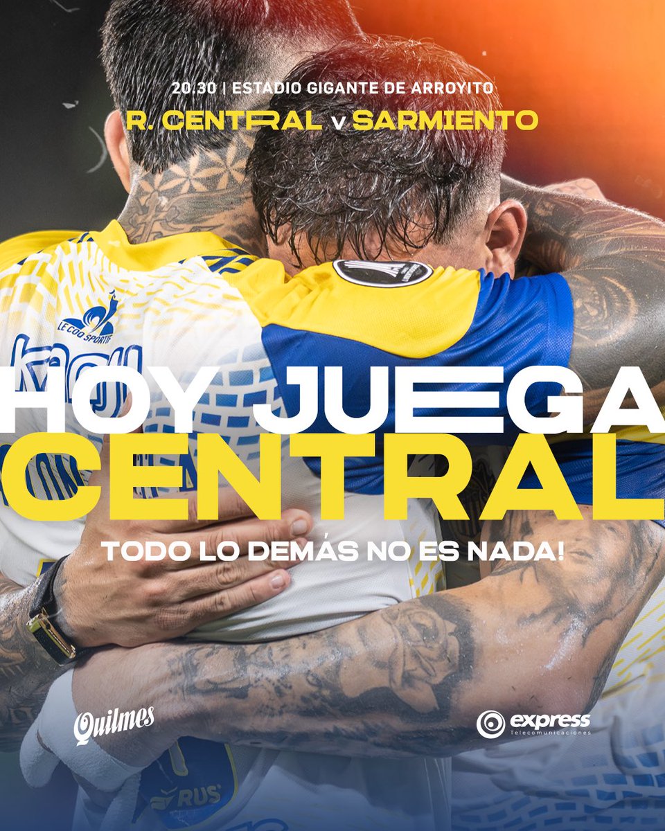 ¡HOY JUEGA CENTRAL! 🇺🇦💪🏼