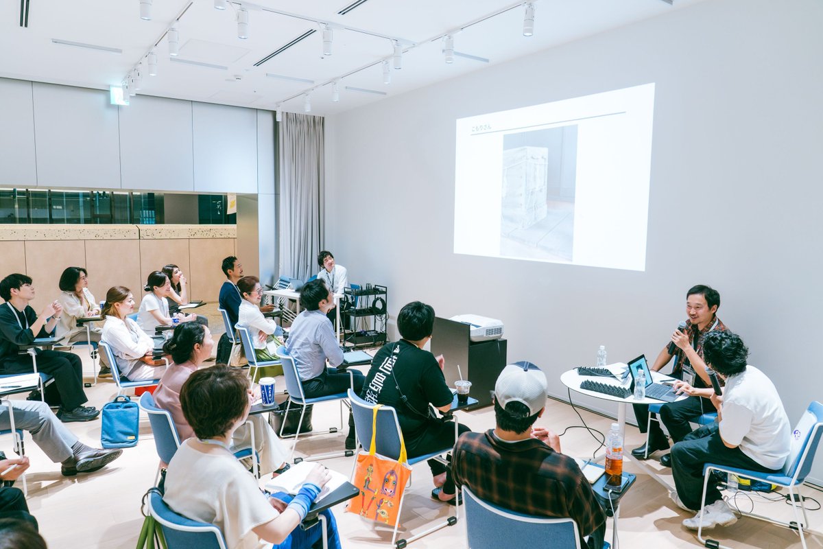 TokyoArtBeat_JP's tweet photo. TODA BUILDINGを拠点とした「APK STUDIES」が第2期メンバーの募集開始。社会への創造力を育む全11回のラーニングプログラム
https://t.co/bBAs57oejg #ad 

ゲストに菊竹寛、めとてラボ、加藤甫、永井玲衣、mi-ri meter、藤原顕太、服部浩之、山本浩貴を迎え、6月に開講👀 https://t.co/ZRjtF4ybfr