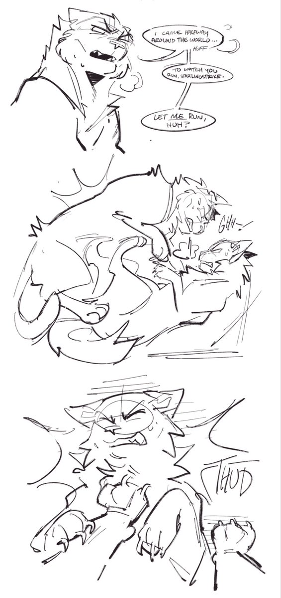 JOCKPRIEST's tweet image. the end of hannibal (2001) but it’s #warriorcats because im in deep dude