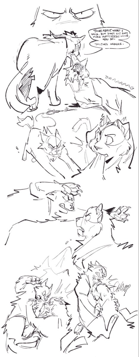 JOCKPRIEST's tweet image. the end of hannibal (2001) but it’s #warriorcats because im in deep dude