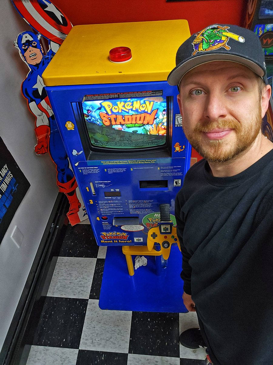 RetroJunkCT's tweet image. Grail acquired!! Who else remembers when these Pokémon Snap Station kiosks were in Blockbuster?! #pokemon #nintendo #n64 #nostalgia