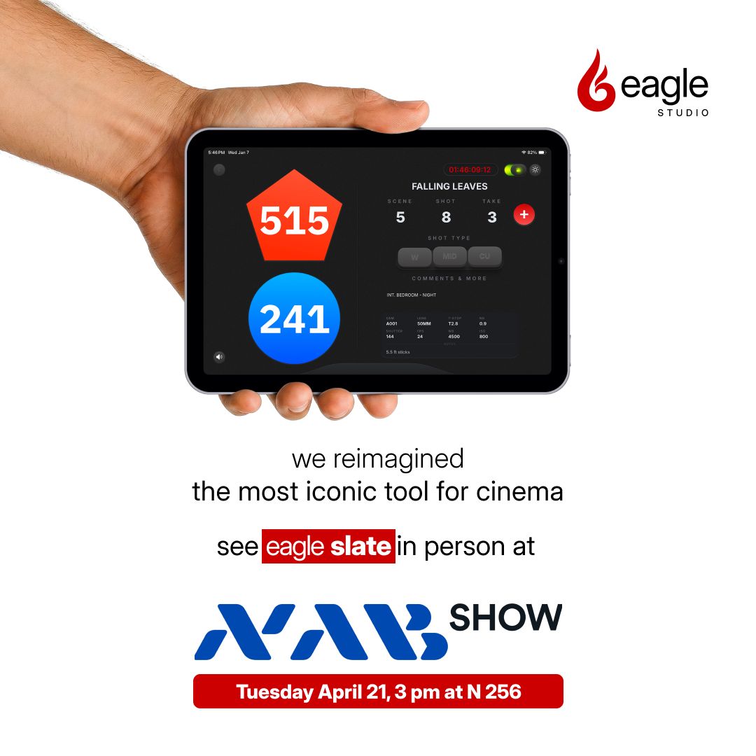 eglstudio's tweet image. Would love to meet all at NAB. Let’s talk! | #eaglestudio #creativity #techforcreativity #ashayjavadekar 

#nabshow @nabshow