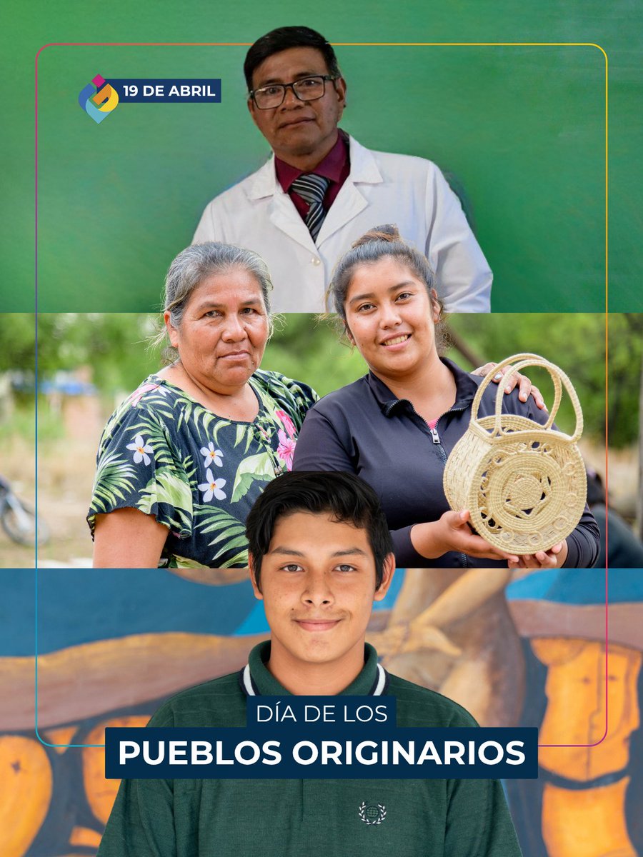 DÍA DE LOS PUEBLOS ORIGINARIOS

Estamos orgullosos de nuestra identidad multiétnica y pluricultural, diversidad que nos potencia y a la vez nos une como pueblo.

Por ello, reafirmamos el compromiso de seguir construyendo una provincia con inclusión y justicia social para brindar