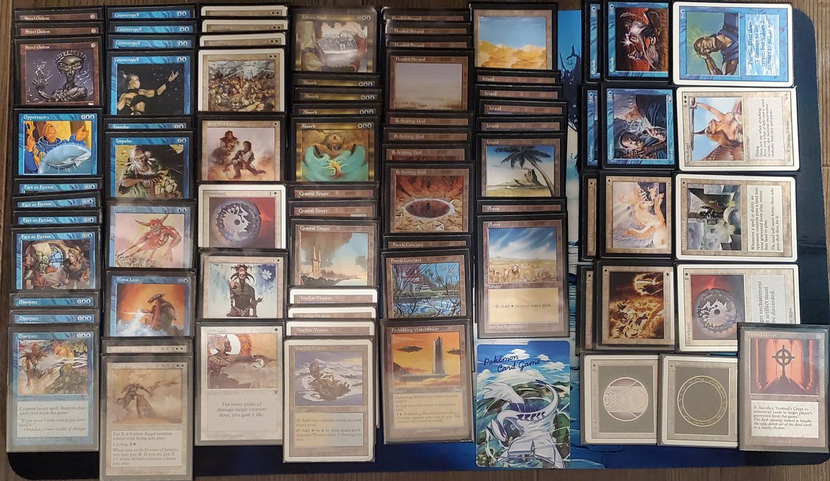 【MTG旧枠モダン大会情報】
 昨日の「旧モファイトクラブ」は ８名での開催となりました！   優勝は青白コントロールを使用した  「Miyahara」様でした！ 
 おめでとうございます！ 
次回もよろしくお願いします。(*'ω'*)９