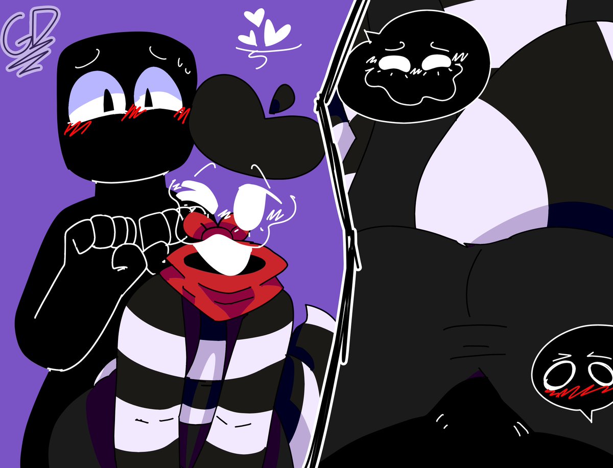 PurpulRabit019's tweet photo. Dibujos de mime que hice pa un amigo.............. y por que tenia ganas de dibujarlo (hare otros 2 en un ratito)
.
.
.
#Mime #Femboy #Jonh #Grace https://t.co/MdTpEomLUj