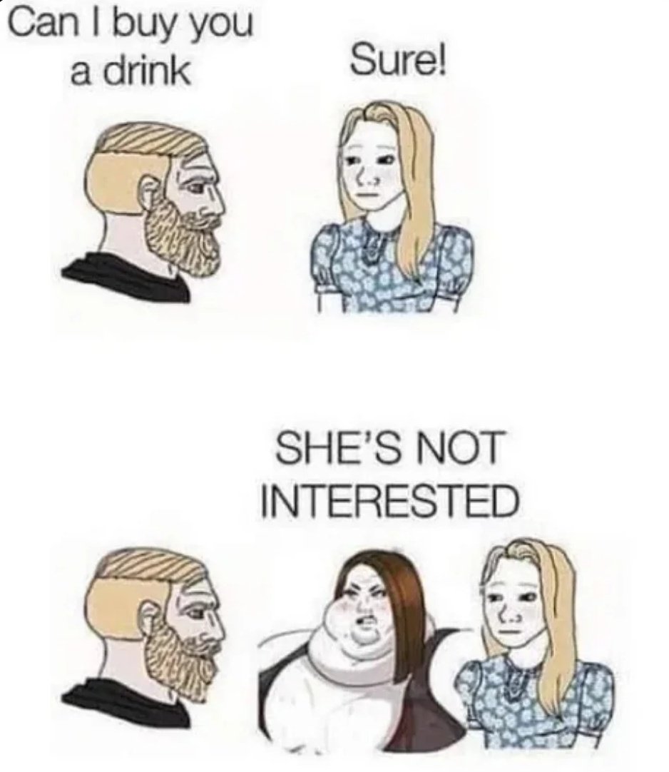 Why women get Ls tweet media