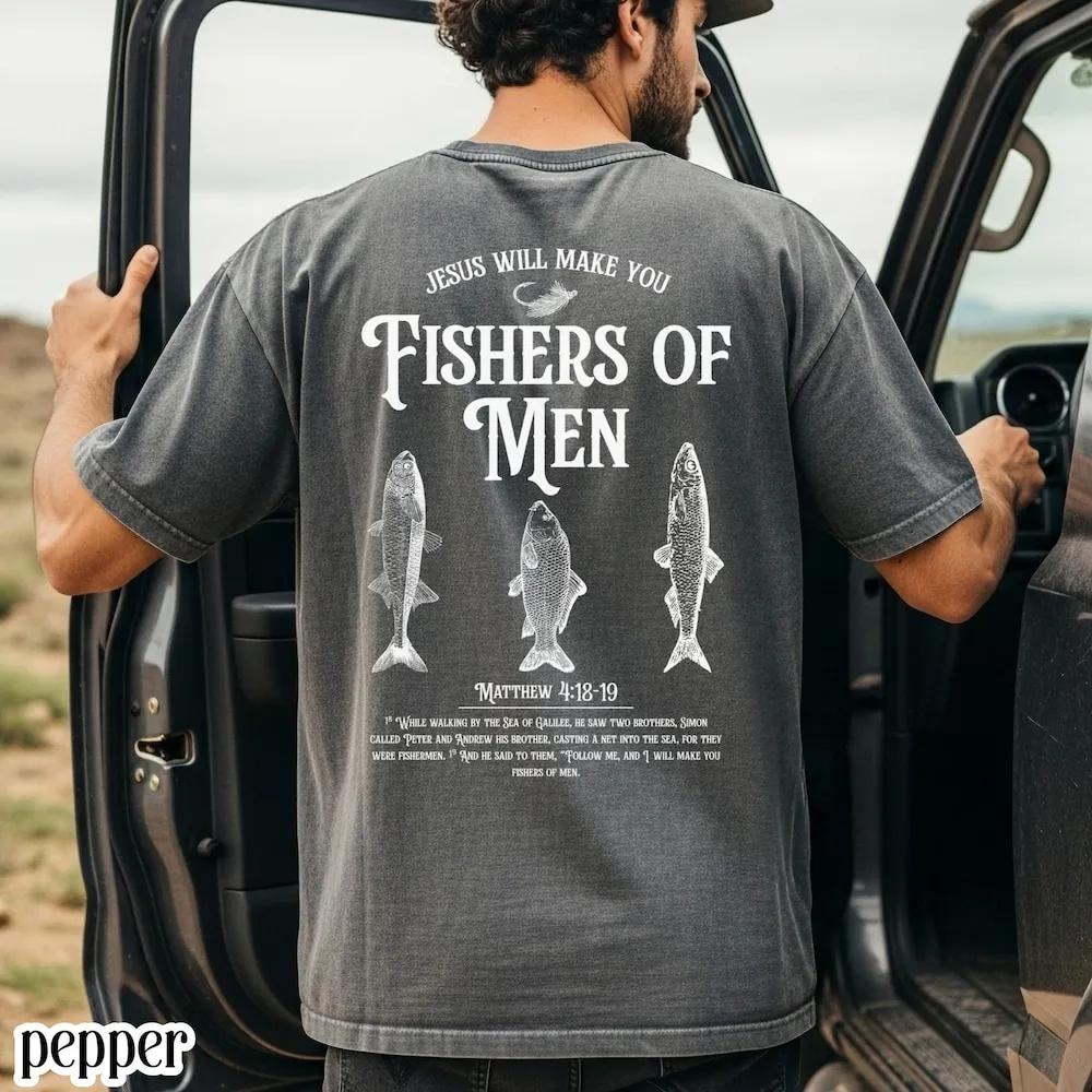 blastteecom's tweet image. Fishers of Men Shirt Matthew 4 18-19 Christian Fishing Comfort Colors Shirt #FishersOfMen #Matthew419 #ChristianFishing #Blasttee blasttee.com/product/fisher…