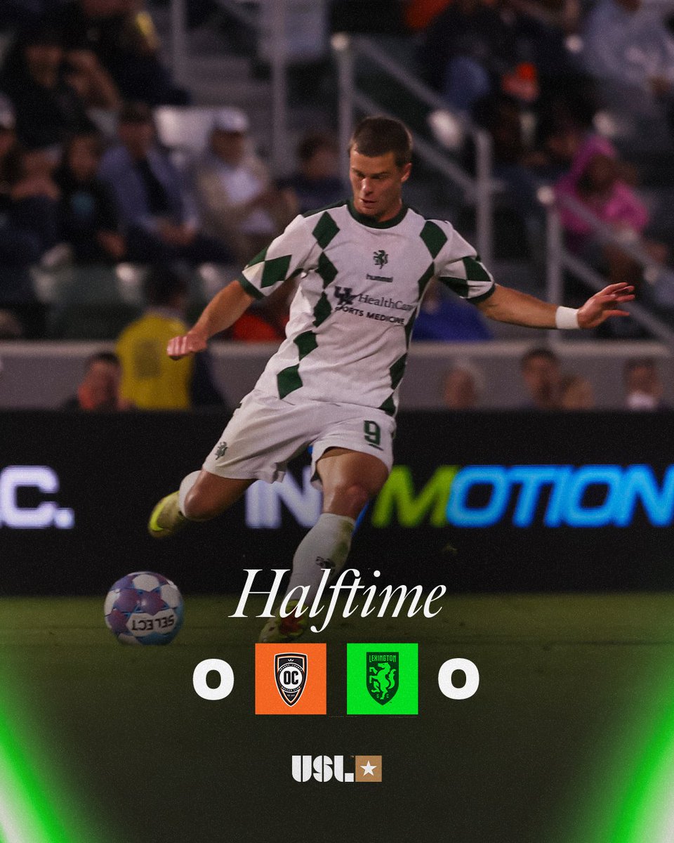 LexSporting's tweet photo. Nil-nil at the break.
#LexGo | #OCvLEX https://t.co/rFciPHzqjt