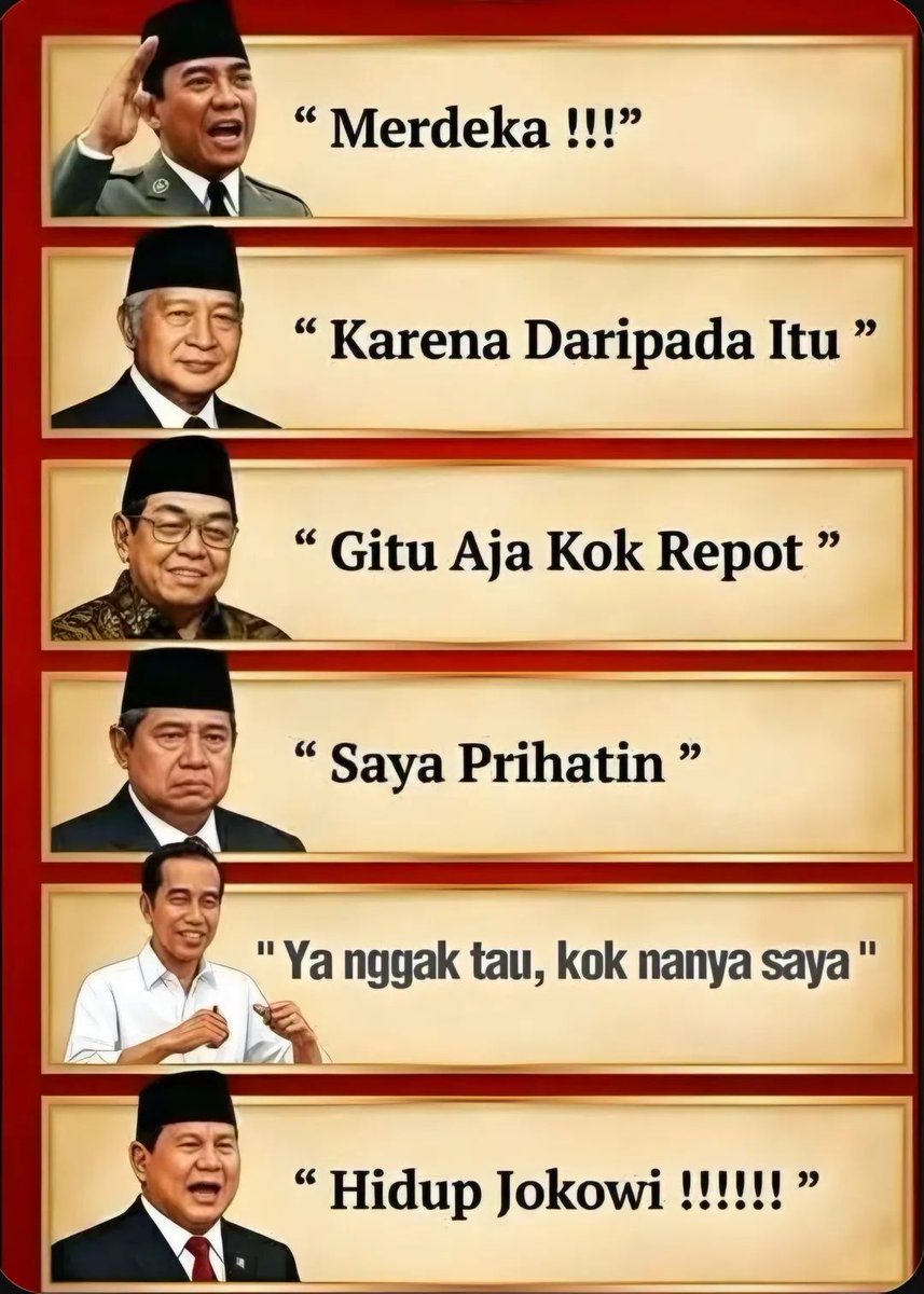 Demokrasi Rasa Nepotisme tweet media