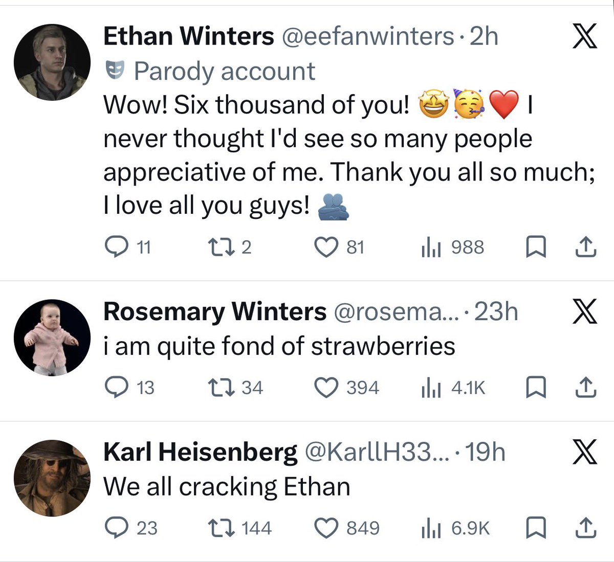 I fucking love RP accounts