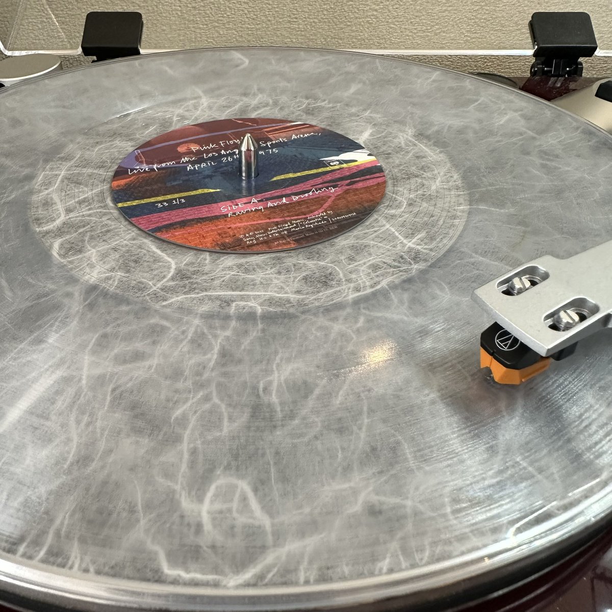 floatingmars's tweet photo. Pink Floyd - Live from Los Angeles Sports Arena, April 26th, 1975
#NowPlaying #レコード #Vinyl
#RSD2026 #レコードストアデイ
#PinkFloyd #ProgressiveRock https://t.co/sWbo9b8IXg
