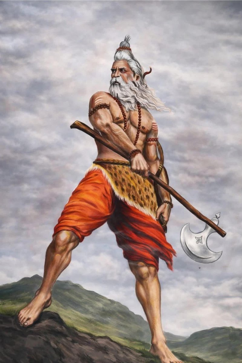 mohan_karunesh's tweet photo. 'ॐ जामदग्न्याय विद्महे महावीराय धीमहि तन्नो परशुराम:प्रचोदयात्।।' 

हमारे आराध्य देव श्री विष्णु हरि के छठे अवतार शस्त्र और शास्त्र के समन्वय,पराक्रम और संकल्प के प्रतीक भगवान परशुराम जी के जन्मोत्सव तथा अक्षय तृतीया पर आप सभी को हार्दिक बधाई व शुभकामनाएं। 
जय श्री परशुराम भगवान https://t.co/lYtCOPtNzD