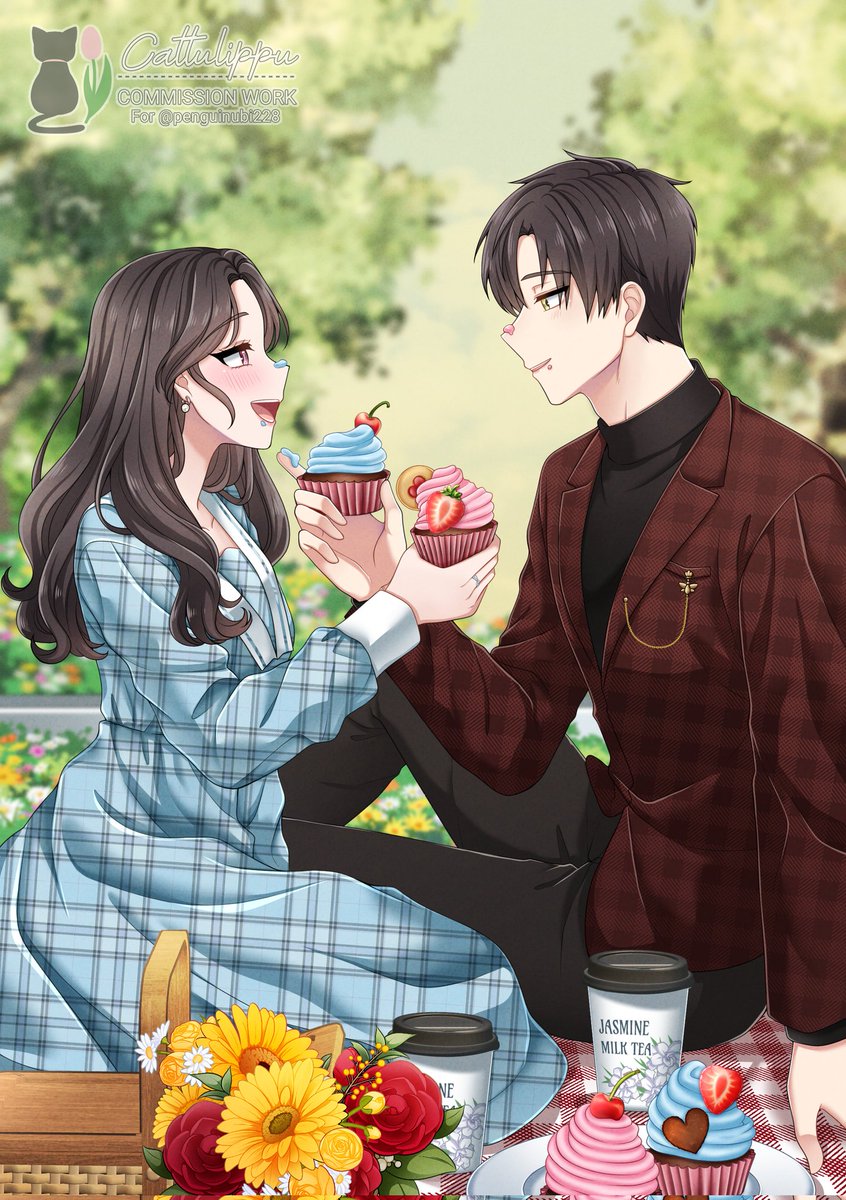 imoguin228's tweet photo. #Treats4TheDearest
#ladsyume
#SnowEmbrace 
#ZayLian ❄️🐧

“Gimana, Mas? Enak?”
“Mm. Kurang manis sedikit.”
“Eeeh?”

✒️: Cupcake Toast - https://t.co/UwA0z9DINd
🎨: ©cattulippu (X) https://t.co/77LzzKqXgV