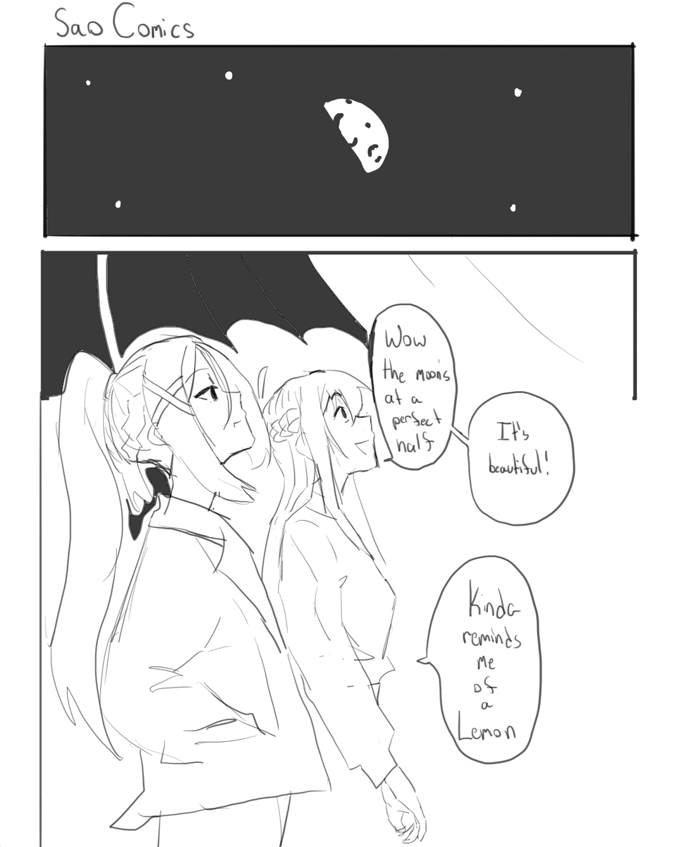 SAO_comics's tweet photo. "Half Moon like Lemons"

#sao_anime
#sao https://t.co/nhehp1ShVE