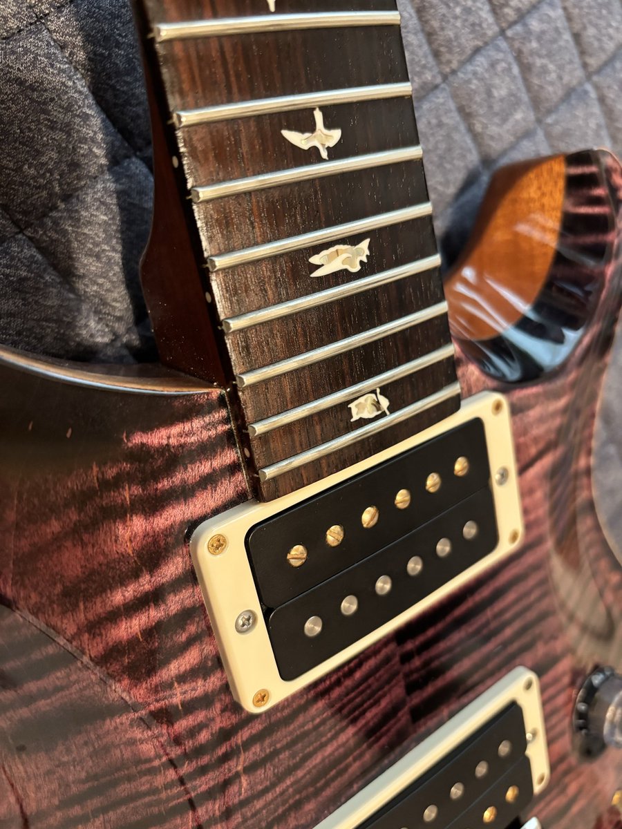 ryo_mio_nana's tweet image. 4/26に向けて弦交換&amp;amp;メンテナンス！
ピッカピカやで！
ギャンギャンやで！
夜はenigma(@Enigma_kansai )とunknown(@UNKNOWN_HP )見に行くで！

#prs
#daddario