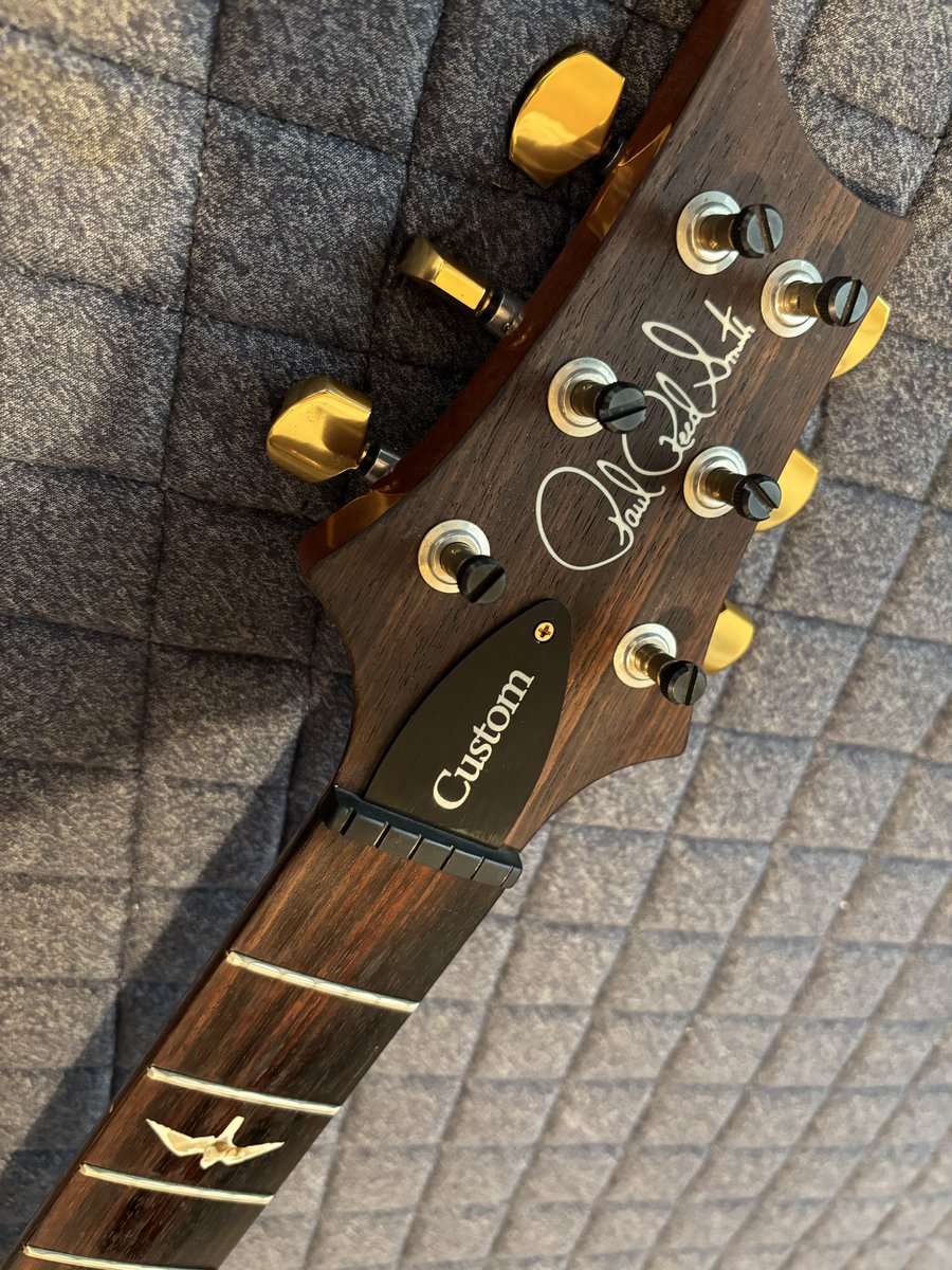 ryo_mio_nana's tweet image. 4/26に向けて弦交換&amp;amp;メンテナンス！
ピッカピカやで！
ギャンギャンやで！
夜はenigma(@Enigma_kansai )とunknown(@UNKNOWN_HP )見に行くで！

#prs
#daddario