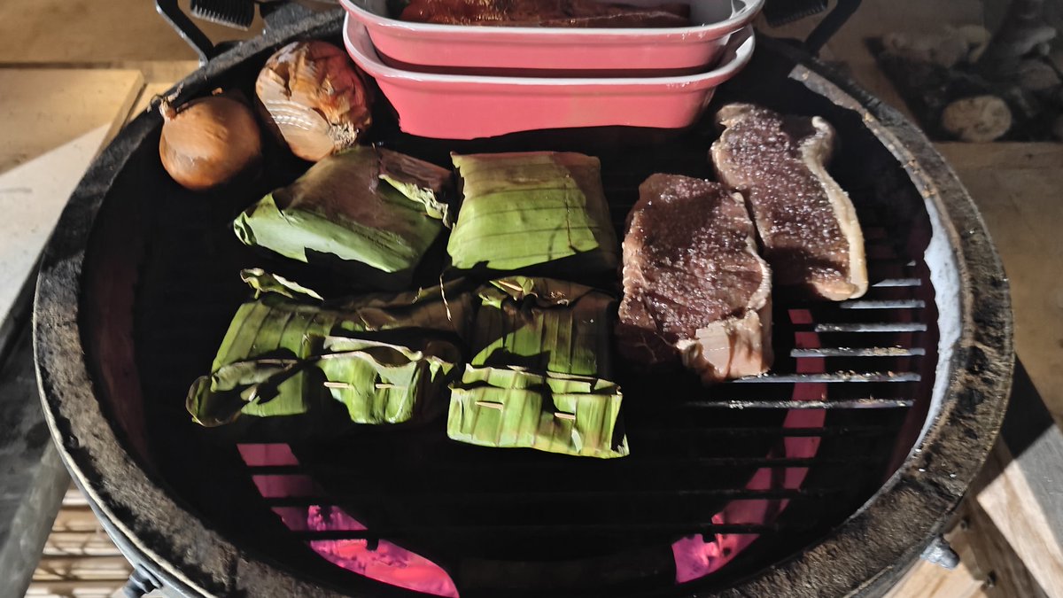 Alles ging op.
Onvoorstelbaar lekker eten.