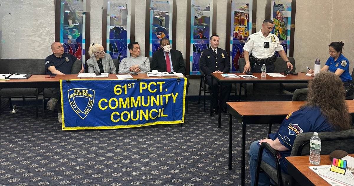 61 Precinct Community Council tweet media