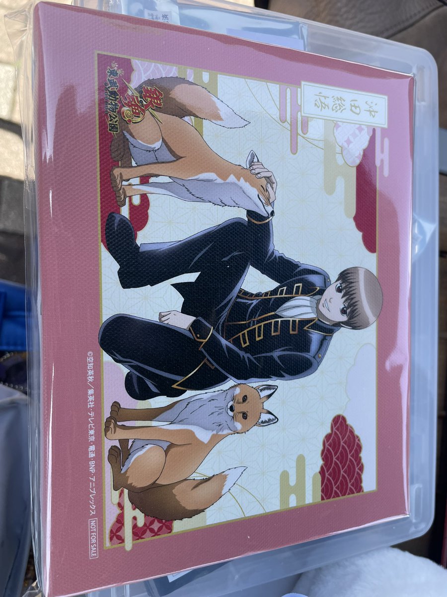 銀魂　東武動物公園　キャンバスボード　沖田 銀魂×東武動物公園 ゲーム景品 クリア賞 キャンバスボード 【譲】沖田