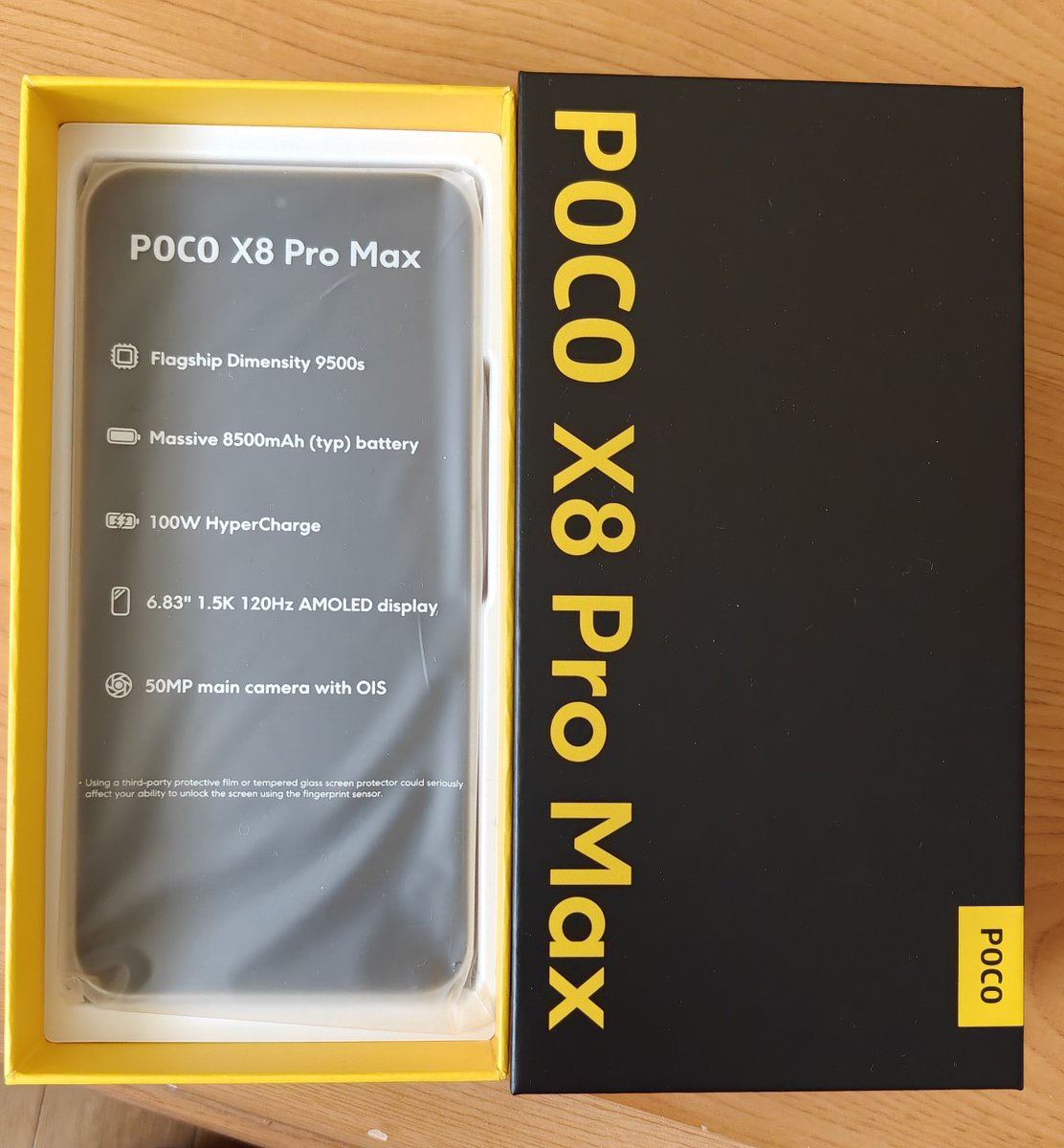 kskeeeeeeee's tweet image. さーて来てしまいました
poco x8 pro max…😂
メイン機に定着なるか…📱

#pocox8promax
#poco
#大容量バッテリー