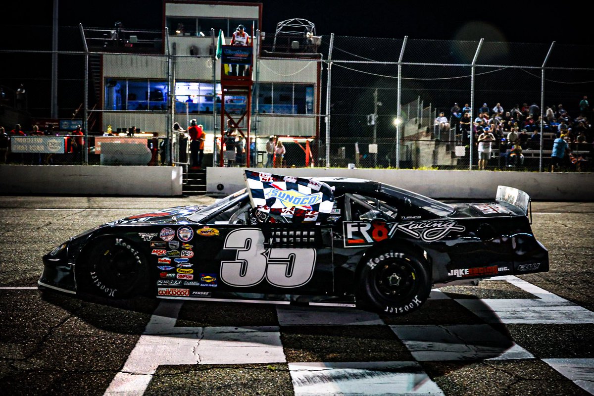 ST_Scene's tweet photo. Southern Supers: Jake Garcia wins the Rumble by the River 125 at Montgomery Motor Speedway in dominating fashion. Behind him, Spencer Davis picks up second and Matt Craig third. https://t.co/FO6aDooc50