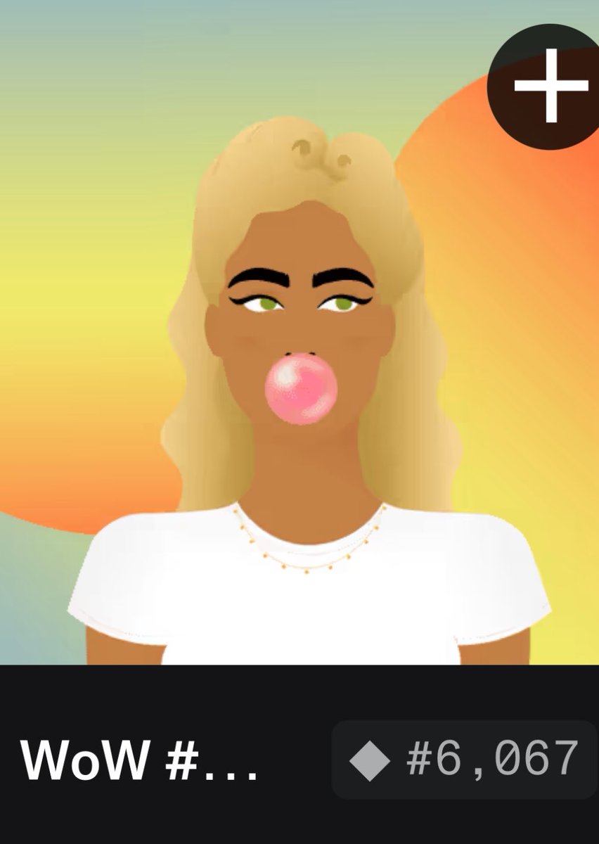 stargirlcrytpo's tweet image. @worldofwomenxyz I will do anything for this NFT. #crypto #nft