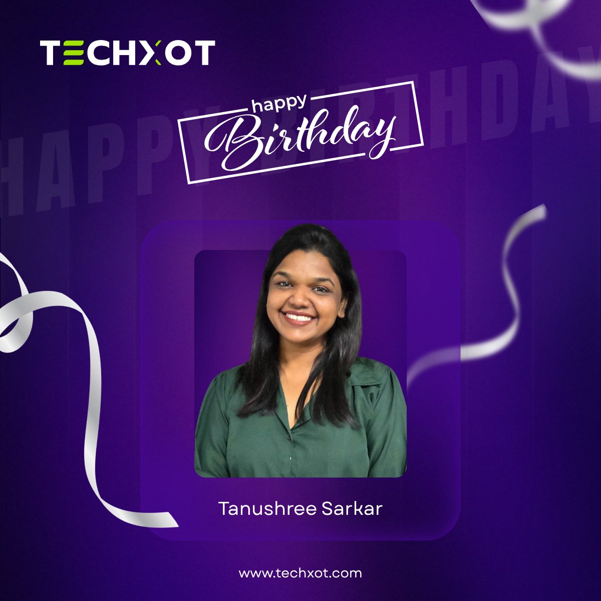 _techxot's tweet photo. Happy Birthday, @Tanu40593291 !

From HR desk to hitting the right notes with your voice—you do it all so effortlessly!

Wishing you a year full of music, success, and happiness. Keep shining always! 

#HappyBirthday #MusicLover #GoodVibesOnly #CelebrateLife #Techxot https://t.co/tBXM0SIwkX