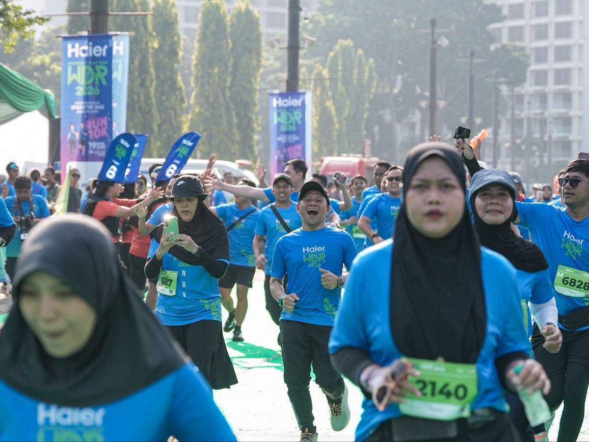Tahun keempat penyelenggaraan Women's Day Run  saya bisa nuntasin 10k. Tahun depan mau coba half marathon ah 😁. 
suskes terus penyelenggaraan WDR <a href="/Gardabangsaa/">Garda Bangsa Media</a> <a href="/tommykurniawan7/">TOM KUR official</a> .
Indonesia sehat!