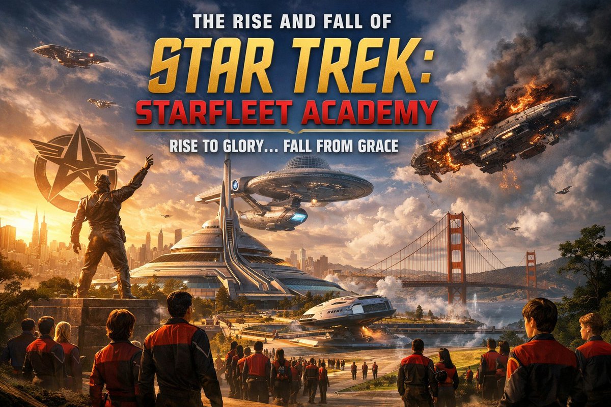 SerpentorsLairX's tweet photo. The Rise and Fall of Star Trek: Starfleet Academy! #starfleetacademy #StarTreck @ra_rayne 👽👾🪐
https://t.co/STwl2SANPS https://t.co/ArtriTh1GI