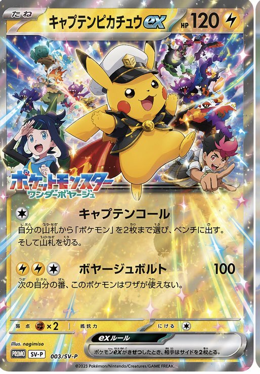 pochaman_ch's tweet photo. こんなカード来ないかな〜
キャプテンピカチュウは絶対欲しい。 https://t.co/KiurIM3Zfo