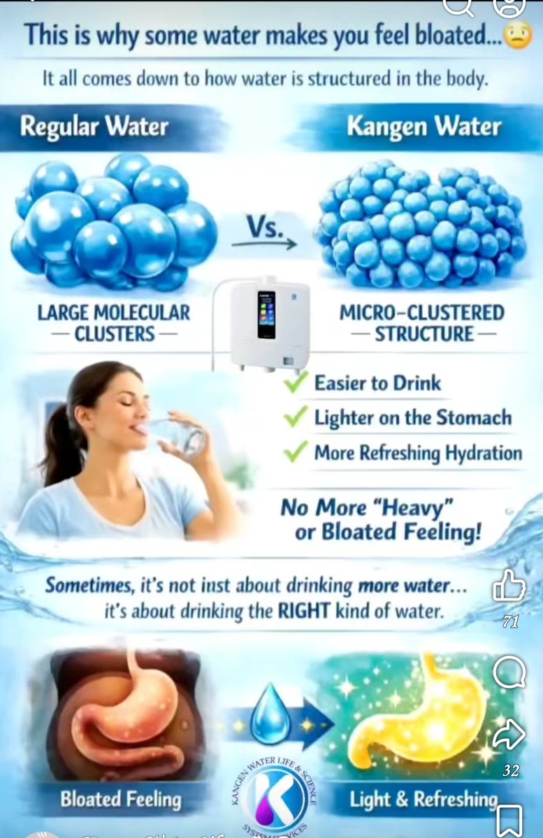 sunilg12349's tweet image. #alkaline 
#antioxident 
In this busy life we all are taking everything as chemical products. Either its vegetables,  fruits and water too.  But with the help of kangen water we can try to solve our mostly problems &amp;amp; give us stronger feeling from inside and outside too.