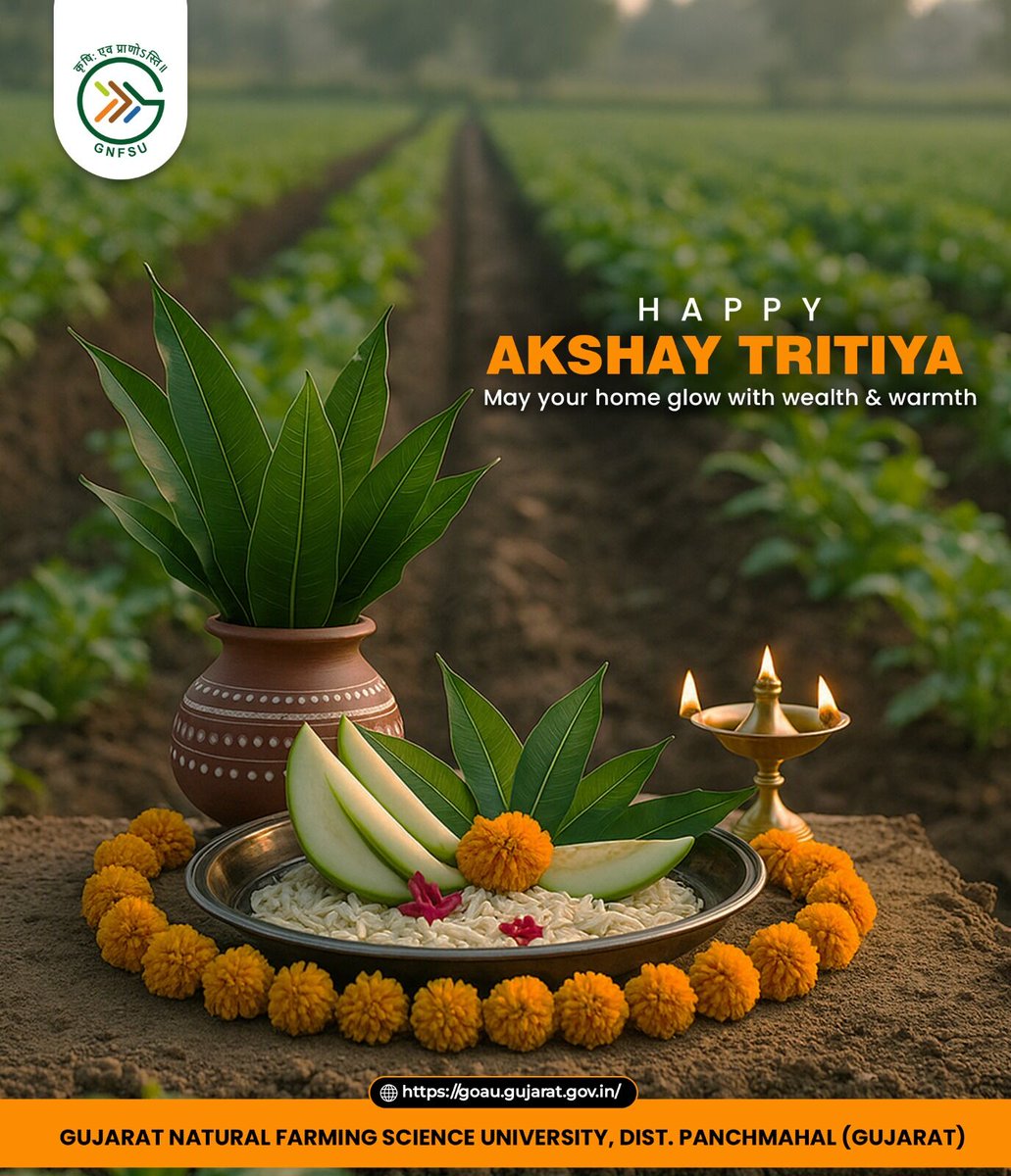 Gujarat Natural Farming Science University tweet media