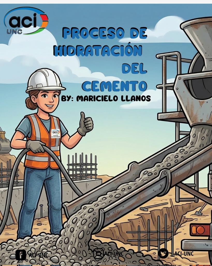 aci_unc's tweet image. CONCRETO AL DÍA
La hidratación del cemento es el proceso que transforma la mezcla en un material resistente: desarrolla resistencia, mejora la durabilidad y permite el endurecimiento del concreto. 💧🏗️

#IngenieríaCivil #Concreto #Cemento #Construcción #ObraCivil #Ingeniería #ACI