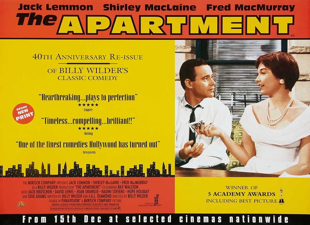 CinefiXs's tweet photo. Por aquí te dejo mi critica a :

EL APARTAMENTO (1960) de Wilder.

Llegar a tiempo a uno mismo. Dejar que el amor verdadero te encuentre, y permitir sostenerlo en el tiempo.

Ser suficiente para la persona correcta, nombrando tus heridas a su lado.

Y permitiendo seguir siendo esa persona, cuando no te conviene serlo. 

De amor verdadero, a una épica cómica.

Te dejo el enlace a mi critica completa aquí debajo , disfrútala 🙂

https://t.co/me82GHLhm7