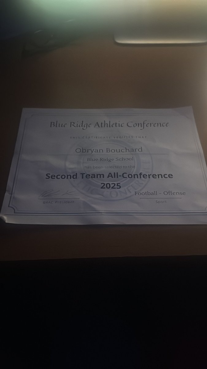 Obryan Bouchard QB 3.92 GPA C/O 28 tweet media