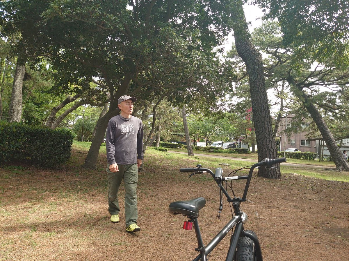 KentaroUnno's tweet photo. 今回は自転車で港口公園からせんちゃんのスタンプラリー！夏からはなんとかバイクで行きたい… https://t.co/d0FdK2ZCgc