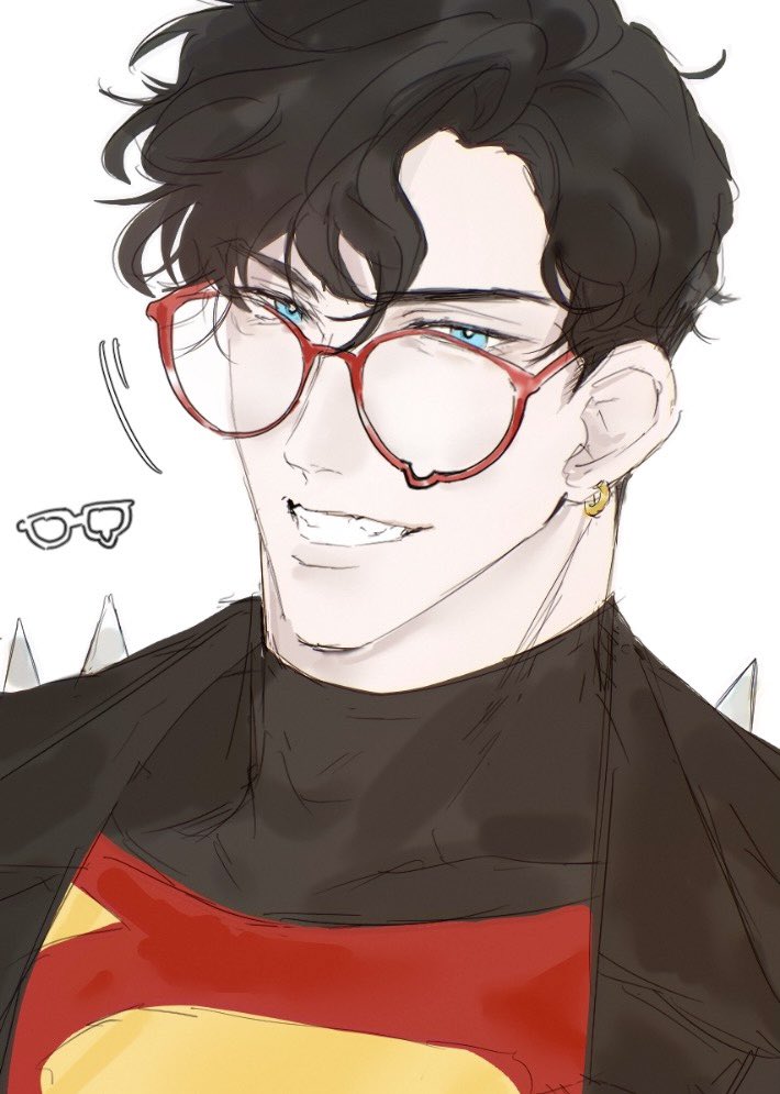 Popo10101p's tweet image. 👓✨
#connerkent #superboy #fanart