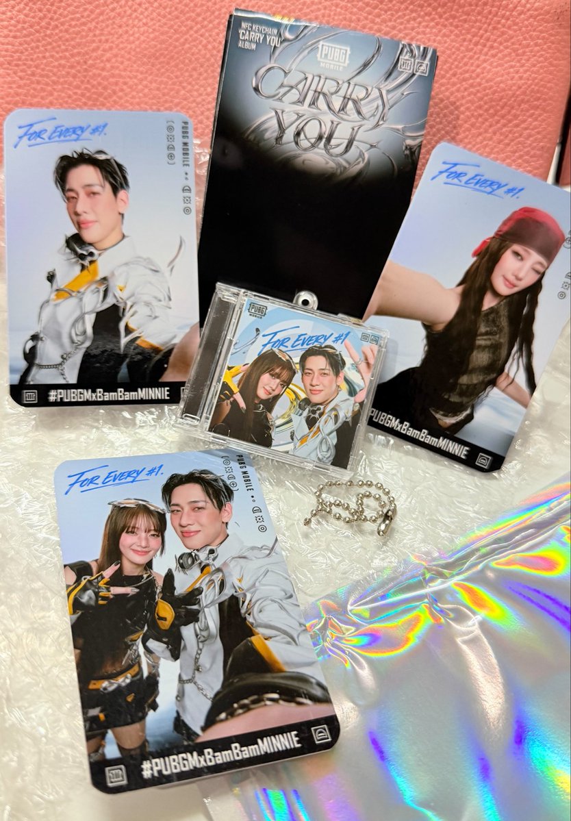 เย่ key chain มาแล้วววว สวยงาม 
รูปหล่อ สวยมากจ้า ขอบคุณนะคะ 

<a href="/PUBGMOBILE/">PUBG MOBILE</a> <a href="/BamBam1A/">BamBam</a> 
#PUBGMxBamBamMINNIE
