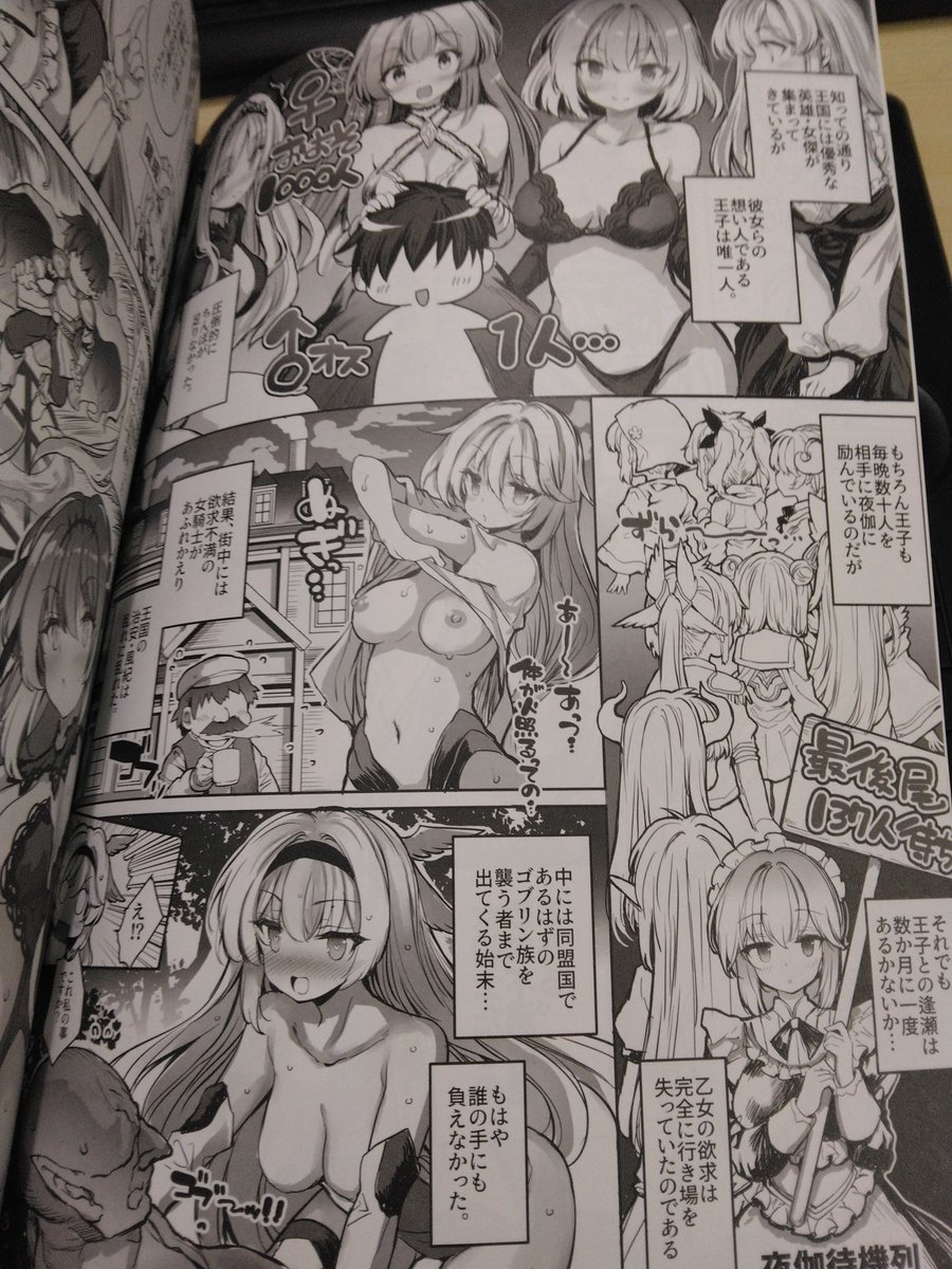 あと今回の本、少しトーンを薄めにしたつもりだったんだけど、もっと薄くてもいいかなって感じですかね。次回はさらに薄くしてみるか、考え中です。
けっこう印刷所によっても違ってくるので難しい 