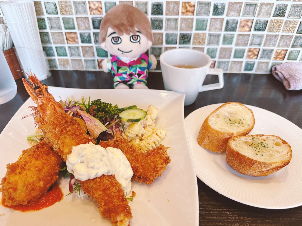 green8you's tweet image. 朝起きた時の体調悪い感じ焦るわ💧
行けるか？って思ったけどなんとか回復✨
ランチもなんだかんだ完食🤣

丸ちゃん、愛知に来てくれてありがとう🧡
楽しむぞ✊
#oasis
#丸山隆平