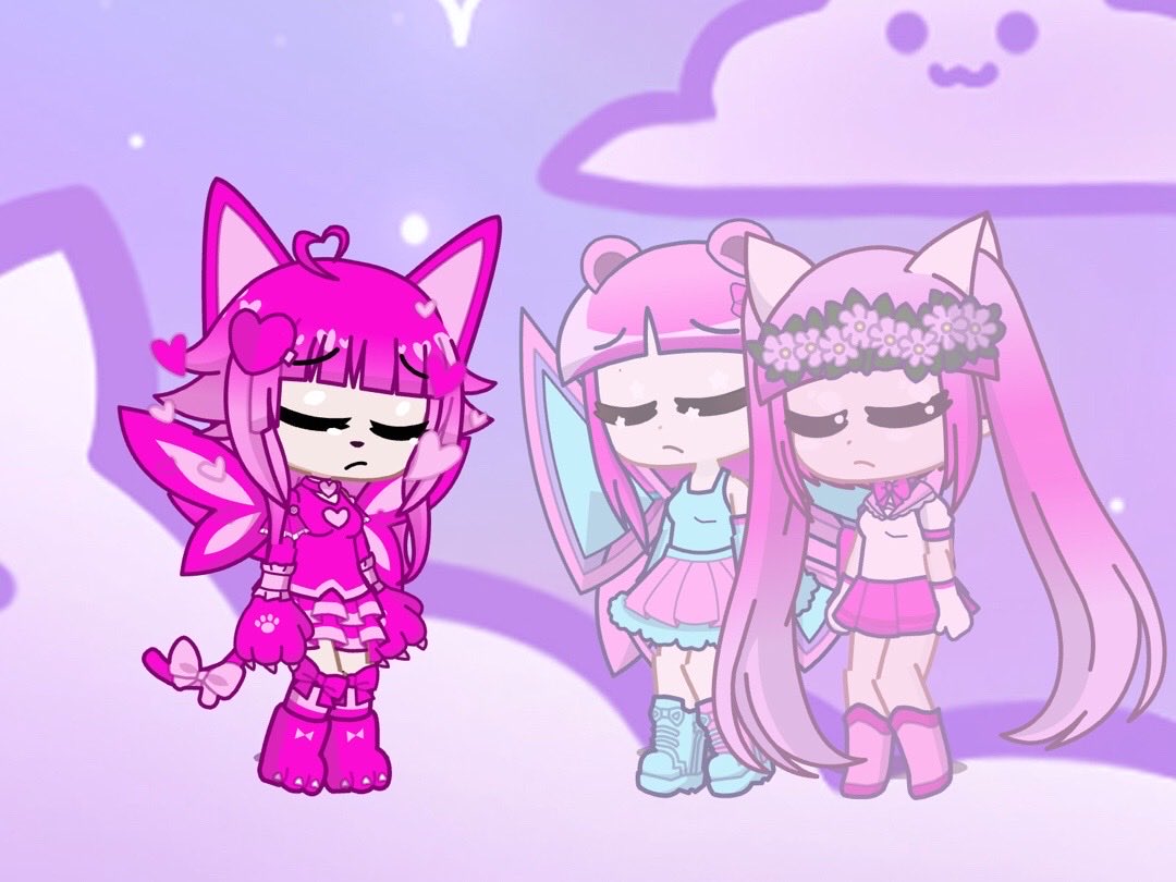 Amber_Jumpstart's tweet image. Amber meets Luna2026 and LunaUwU feeling sad part 2 (Comic)
#jumpstart #gachalife2