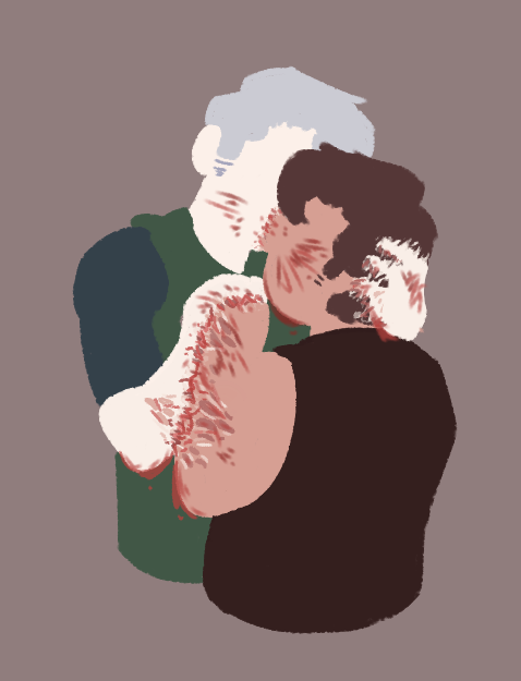 nhothicket's tweet photo. hi, i finished an old fic and posted it :>  

https://t.co/QagGug0TXB 

(spoiled for kinda gory art) https://t.co/Z5f1ABg5lJ