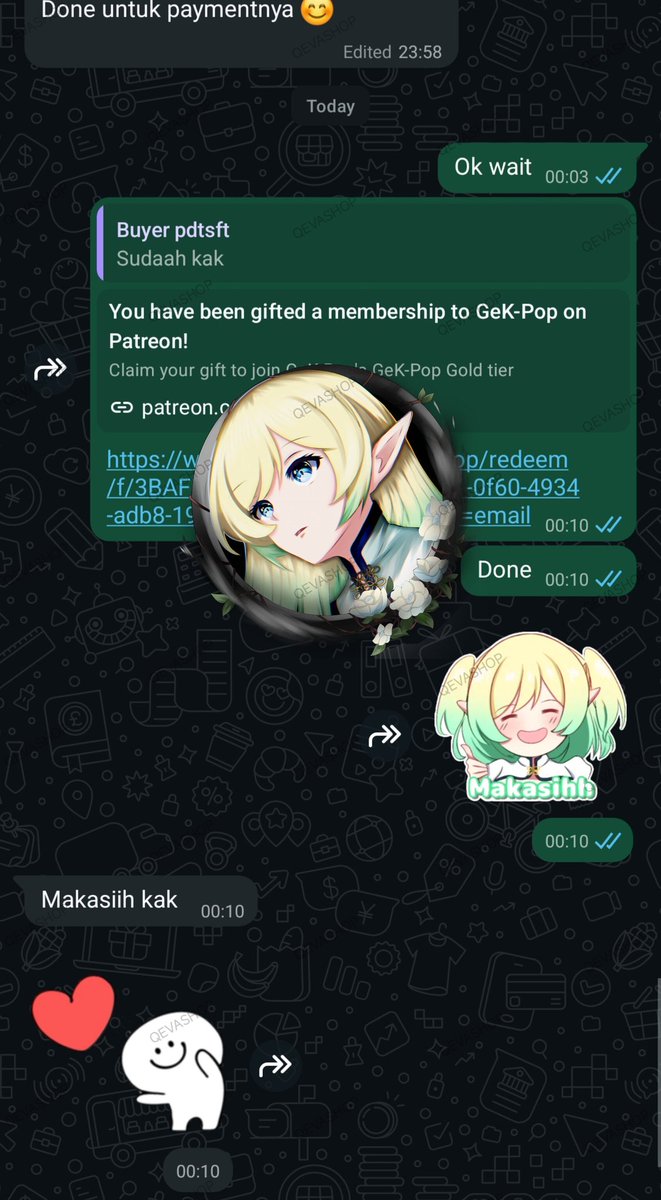 Qev 🐱 | Topup | Convert | Joki Game tweet media