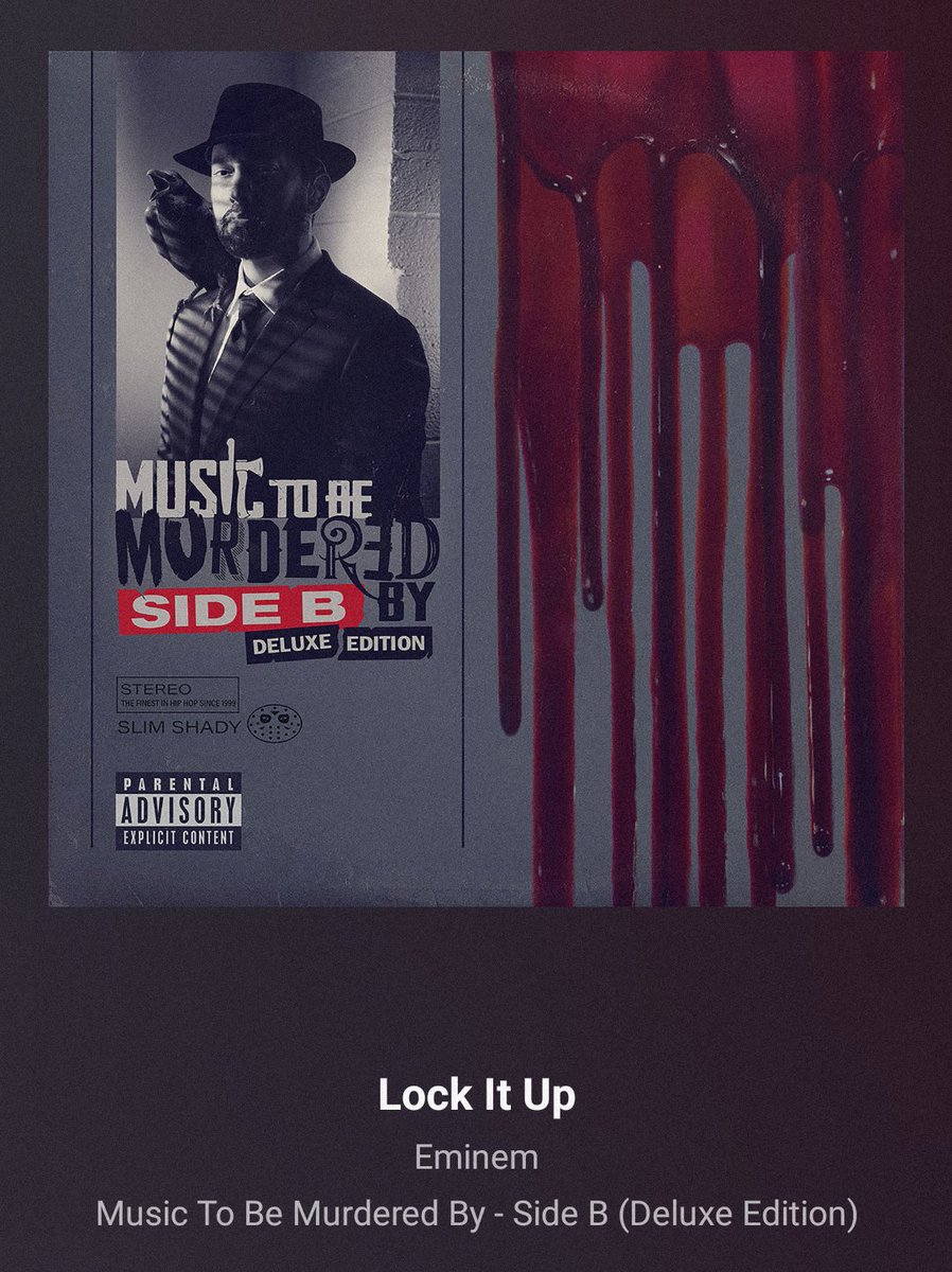 The_slimlex's tweet photo. No puedo creer cuánto me encanta está canción #eminem https://t.co/Iyls7bMnNf