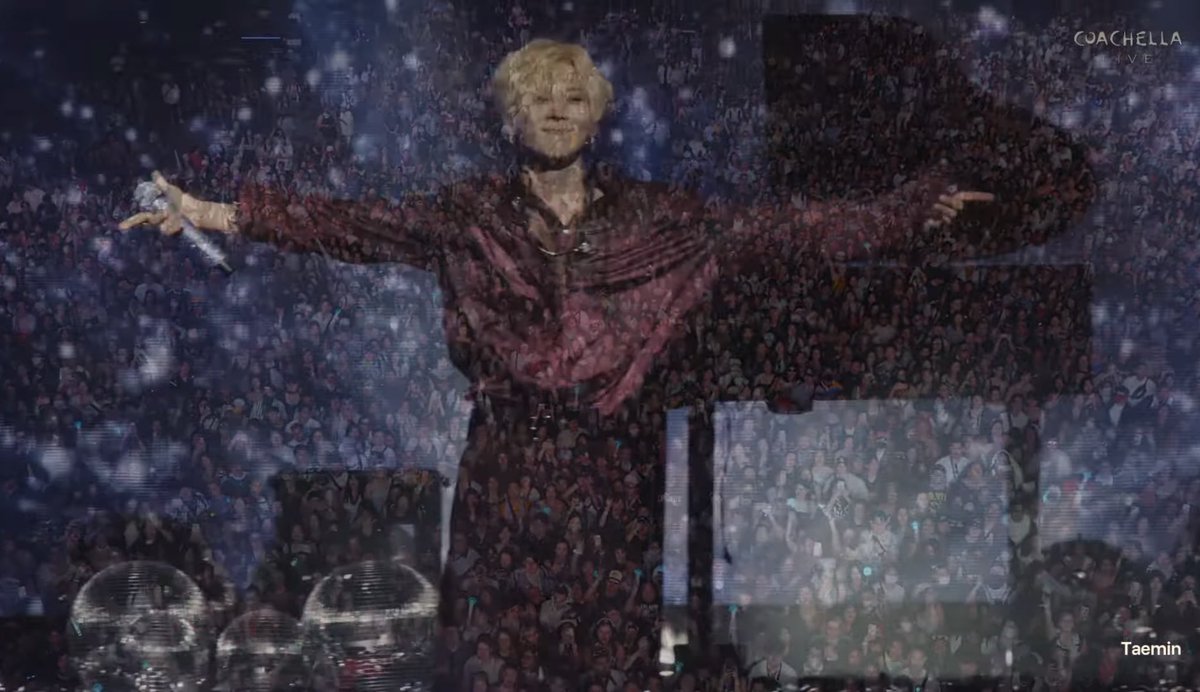 Loya_Taemint's tweet photo. Every single time,you outdo yourself and redefine what a performance can be. Thank you, Taemin. You were truly born for the stage,And as long as you choose to stay on it, I’ll be right here as your fan… which, for me,means forever 

#TAEMIN #TAEMCHELLA #TAEMIN_COACHELLA
#COACHELLA